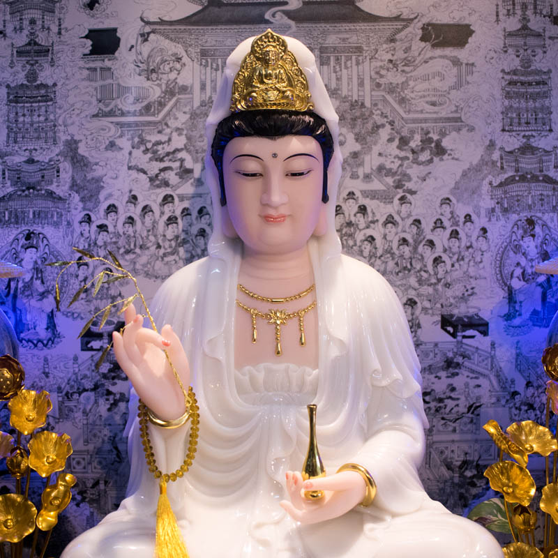 Tượng Phật Bà Quan Âm Bồ Tát Ngồi