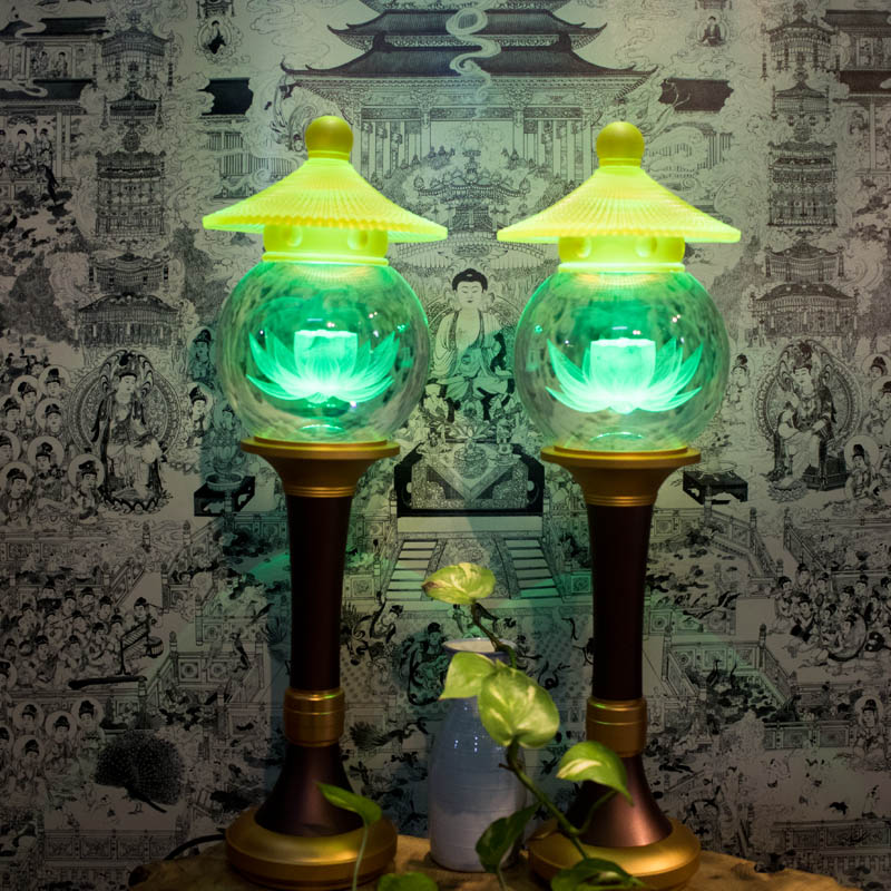 Đèn Thờ Điện Cúng Phật