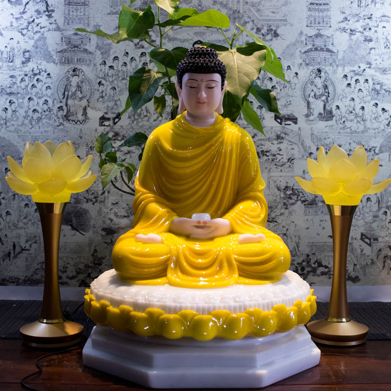 Tượng Phật Thích Ca - Bức tượng Phật Thích Ca có thể giúp bạn đắm say và yên bình nhất trong tâm hồn. Bạn sẽ cảm thấy minh mẫn và tươi sáng hơn khi ngắm nhìn bức tượng này, đại diện cho tình yêu thương và sự giác ngộ của đức Phật Thích Ca.