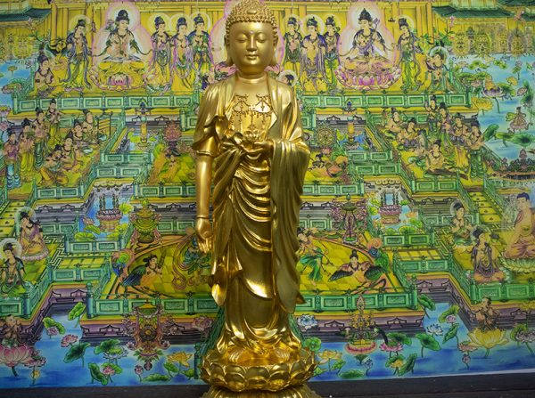 tượng phật a di đà đứng