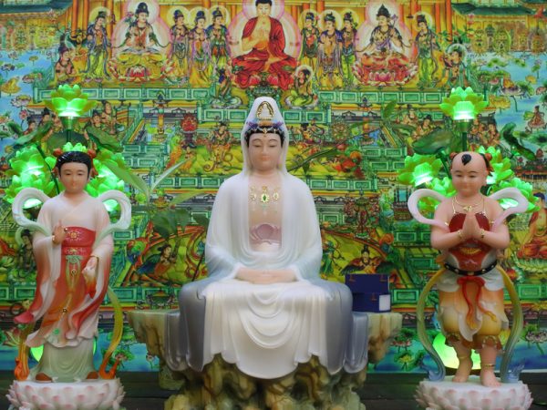 Tượng Quan Âm Kim Đồng Ngọc Nữ