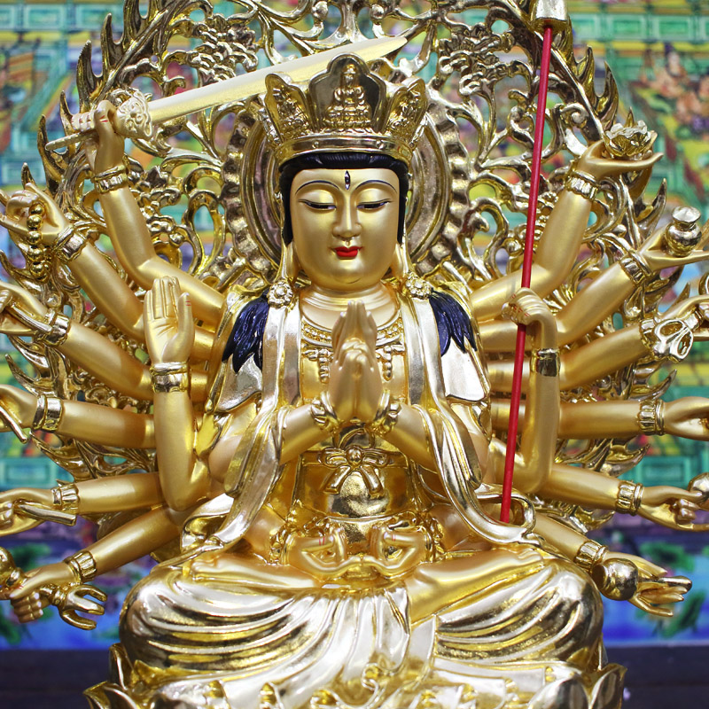 Tượng Chuẩn Đề Bồ Tát Tượng Phật Mẫu Chuẩn Đề cao 55cm