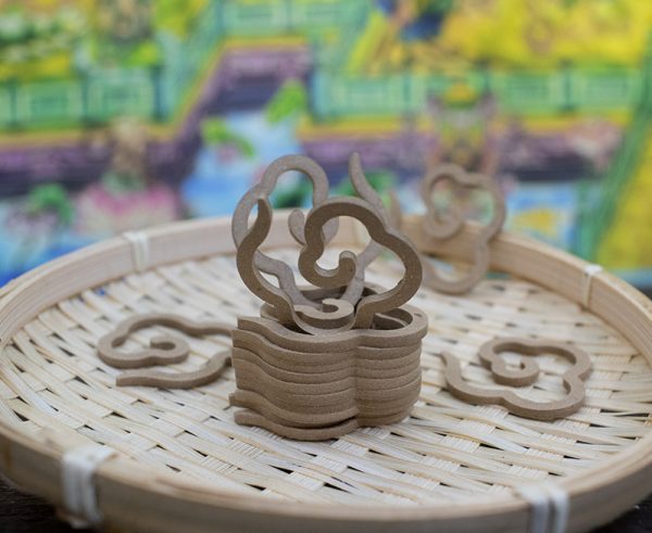 Nhang trầm vân mây được làm từ duy nhất trầm kiến tự nhiên
