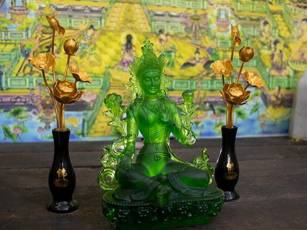 Tượng Lục độ Phật Mẫu - Bí ẩn Của Đức Tara Xanh