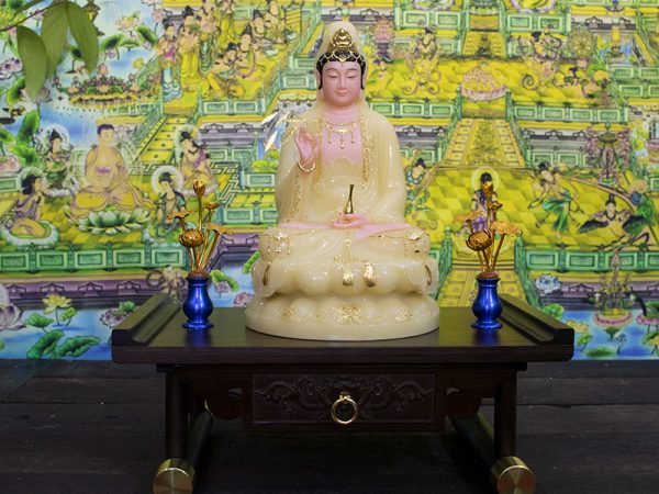 Đế kê tượng Phật đế gỗ kê tượng Phật