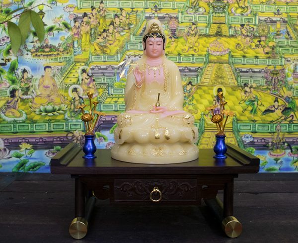 Đế kê tượng Phật đế gỗ kê tượng Phật